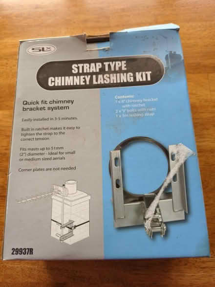 Photo of free Chimney lashing kit (Paignton) #1