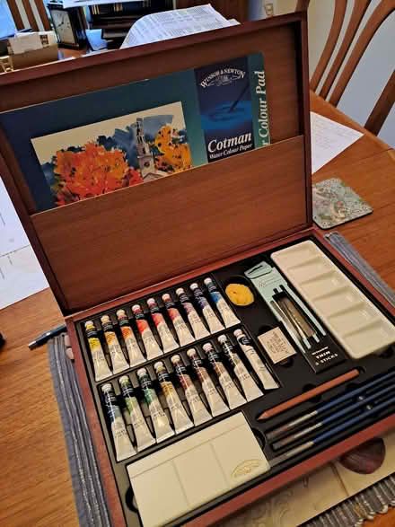 Photo of free Water colour painting set (Torbrex FK8) #1