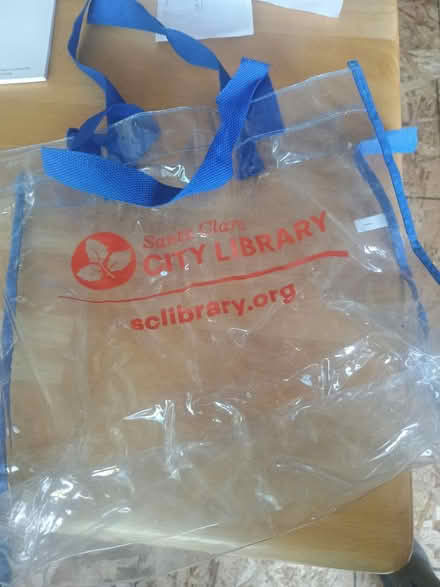 Photo of free Clear tote bag (Homestead and San Tomas) #1