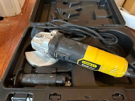 Photo of free Stanley Fatmax Angle Grinder in box (Earlswood RH1) #2