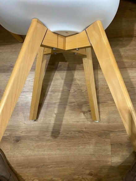 Photo of free 4 plastic chairs (ME8) #3