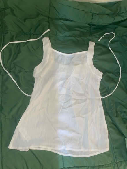 Photo of free White Camisole w/ silverish details (Sunset park) #4
