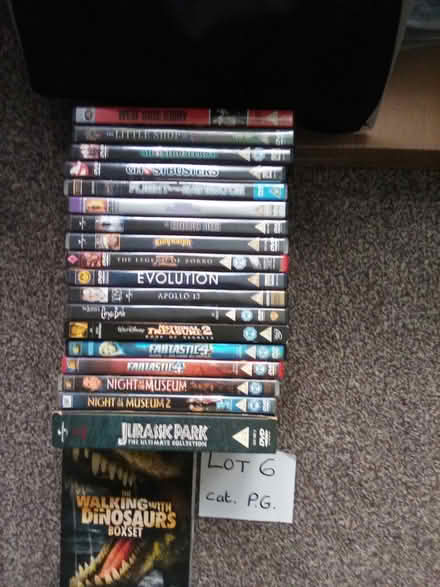 Photo of free DVD lot 6 (WA13. Lymm area) #1