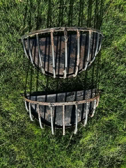 Photo of free 2 wall mounted metal planters (West Kirby) #1