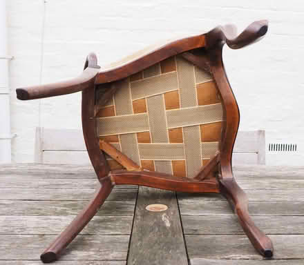 Photo of free Two walnut dining chairs (Lower Wick WR2) #2