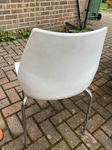Photo of free Single White Chair (Shelf HX3) #3