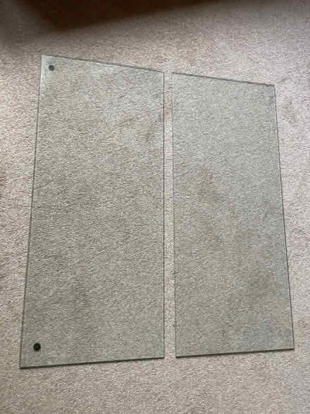 Photo of free Two glass shelves 13 x 31 inches (Wokingham RG41) #2