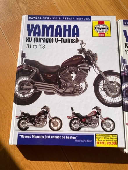 Photo of free Yamaha motorbike maintence book (N3 finchley central) #1