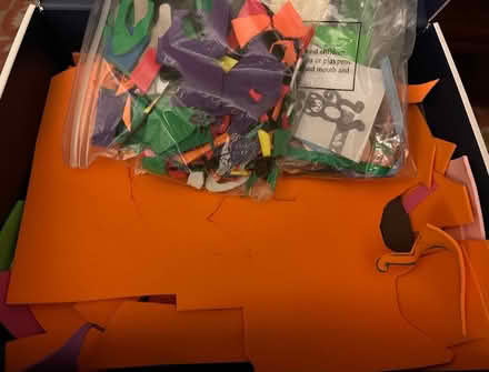 Photo of free Craft Foam Pieces (Redwood City) #1