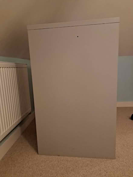 Photo of free Bisley grey three drawer filing cabinet (Bransgore BH23) #2