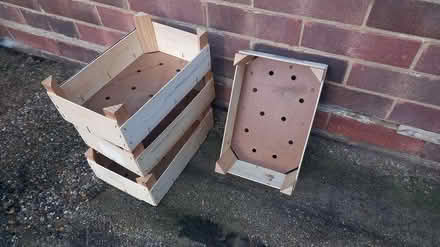 Photo of free 4 wooden tray boxes 20x30cm (Central Letchworth) #2