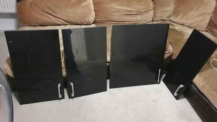 Photo of free Black gloss kitchen cabinet doors (Preston Road BN1 6) #1
