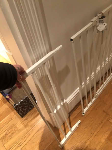 Photo of free Wide baby gate with extension (Walham Green SW6) #1