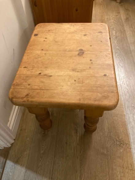 Photo of free Small pine table (Fareham PO16) #2