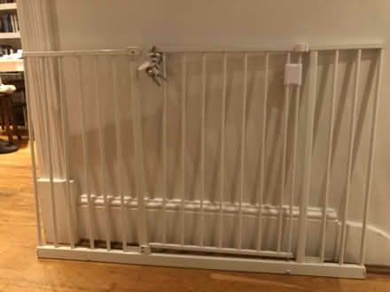 Photo of free Wide baby gate with extension (Walham Green SW6) #2