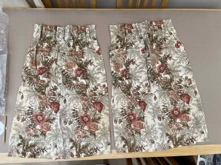 Photo of free Curtains lined, small window (Steyning BN44) #1