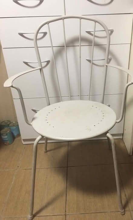 Photo of free 2x Metal Framed Garden Chairs (Liverpool L6) #2
