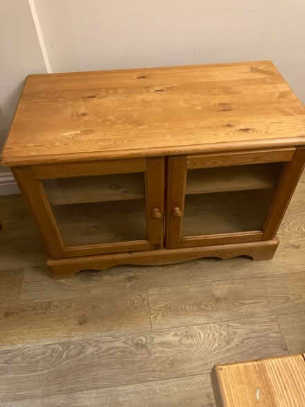 Photo of free Pine Tv unit (Fareham PO16) #1
