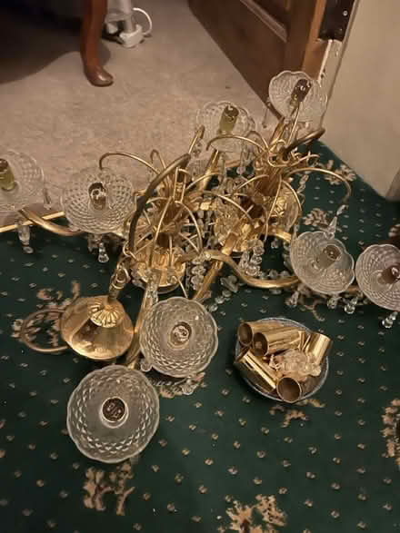 Photo of free Two chandeliers (Worcester WR2) #1