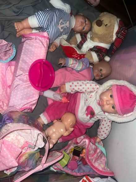 Photo of free Bag of baby dolls (NW10) #2