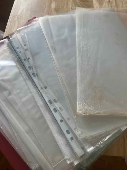 Photo of free Plastic wallets (Prestbury GL52) #2