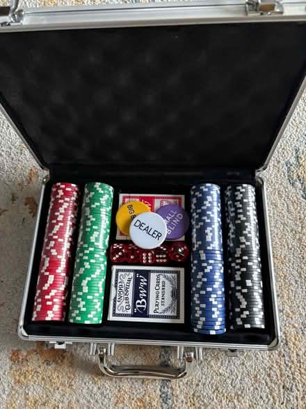 Photo of free Brand new poker set in case (Hallatrow) #1