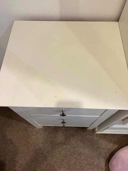 Photo of free 2 chest drawers cupboards white 65x47x40cm (islington N1) #3