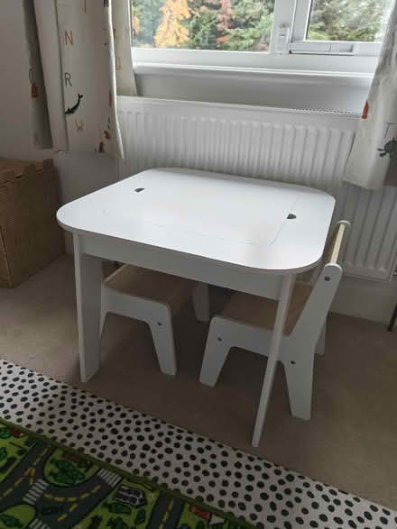 Photo of free Children's table and chairs (KT1 2JG) #1