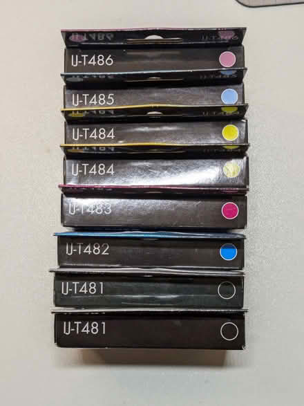 Photo of free IJ-T481 to IJ-T486 Ink cartridges for some Epson printers (Osney OX2) #2