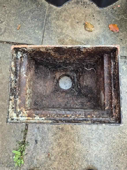 Photo of free Old Drainpipe Hopper/Plant Container (Worle BS22) #2