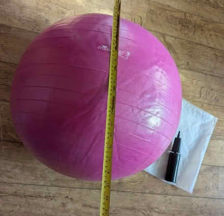 Photo of free Pink gym ball (Hove Green BN3) #2