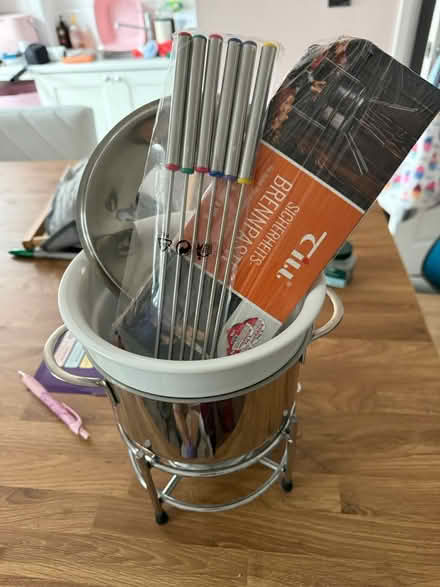 Photo of free Fondue set (Whiteley PO15) #1
