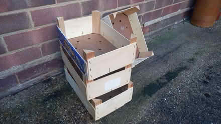 Photo of free 4 wooden tray boxes 20x30cm (Central Letchworth) #1