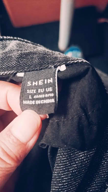 Photo of free New. SHEIN ICON Denim Pants (White City, W12) #3