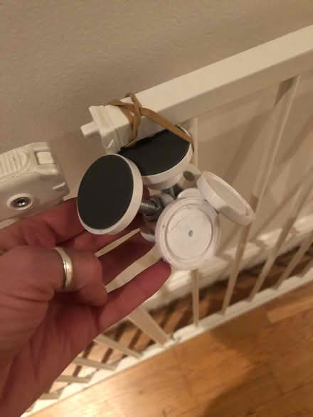 Photo of free Wide baby gate with extension (Walham Green SW6) #3