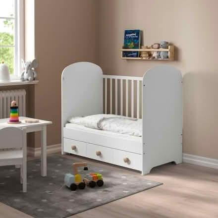 Photo of free IKEA Cot Bed - Baby to Toddler (Neston near Station CH64) #3