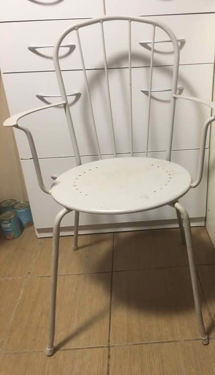 Photo of free 2x Metal Framed Garden Chairs (Liverpool L6) #1