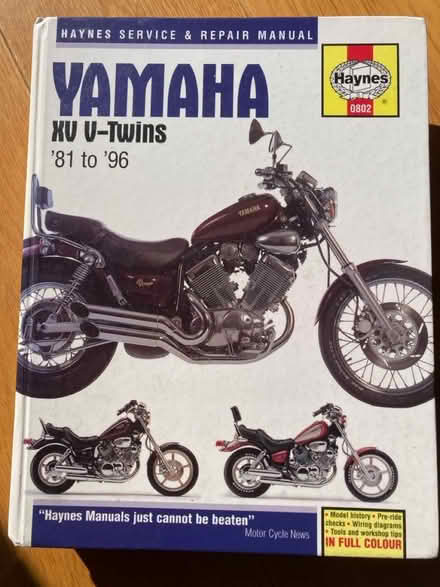 Photo of free Yamaha motorbike maintenance book (N3 finchley central) #1