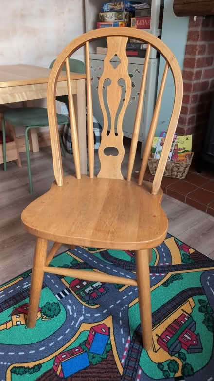 Photo of free Pair of wooden dining chairs (New Brighton, CH45) #1