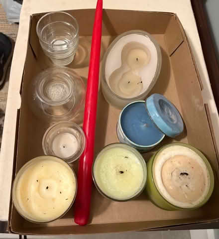 Photo of free Candles and candle holders (Ossining) #1