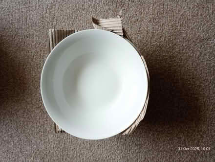 Photo of free White bowls 7" (SS0 Westcliff) #1