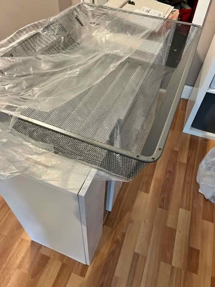 Photo of free IKEA wardrobe basket and komplement inserts (Winyates Green B98) #1