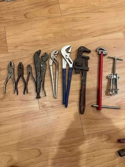 Photo of free wrenches and pliers (Arlington Center) #1