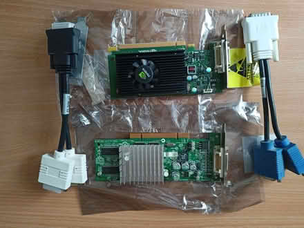 Photo of free Two PC dual video cards (Nvidia NVS315 and Nvidia NVS280) (Chesham HP5) #1