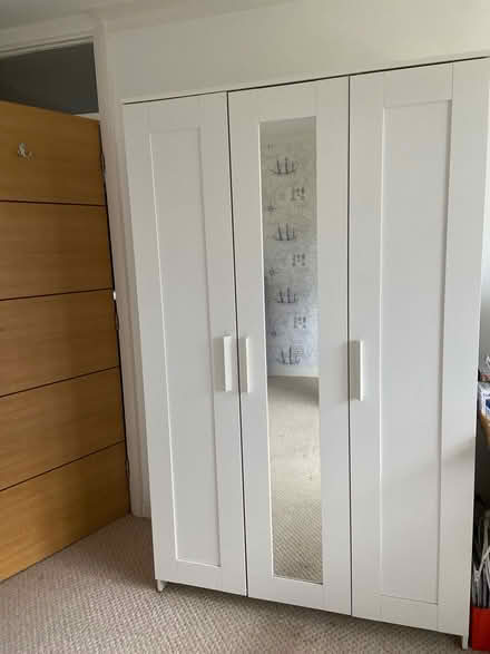 Photo of free Modern Wardrobe, white (West Horsley KT24) #1