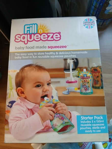 Photo of free Baby pureed food pouch maker (Longden/Shrewsbury) #1