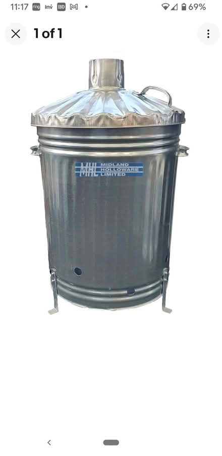 Photo of free Garden incinerator (Knotty Ash L12) #1