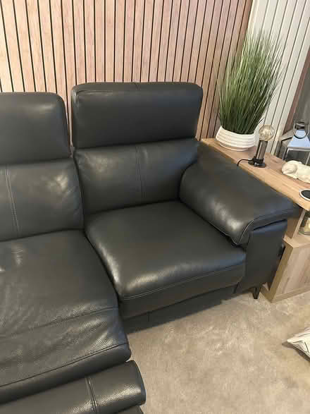 Photo of free DFS 2 seater leather recliner (Catshill Bromsgrove B61) #2