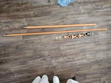 Photo of free Old curtain rails parts (Worcester, WR5) #1