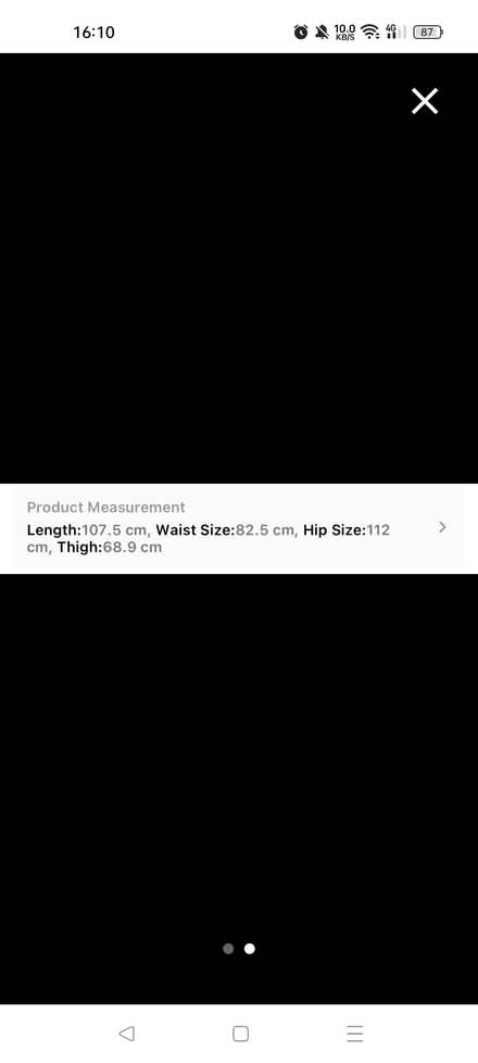 Photo of free New. SHEIN ICON Denim Pants (White City, W12) #2